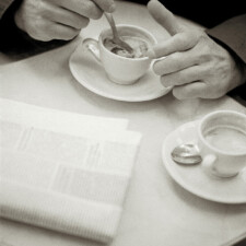 Cafe Le Bastille, Study #2 Paris 1998