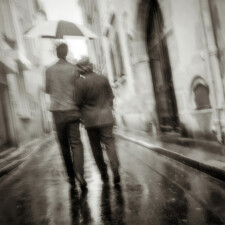 Walking In The Spring Rain, Paris 1999