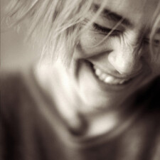 Annie M Laughing 2000
