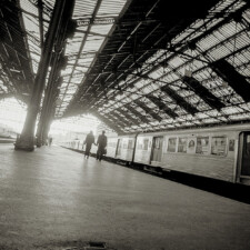 Annie and Ralph, Gare De Lyon, Paris 1998