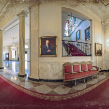 Panoramic images of the White House