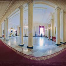Panoramic images of the White House