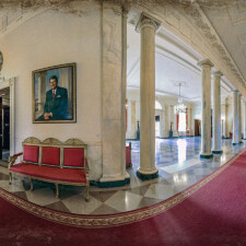 Panoramic images of the White House