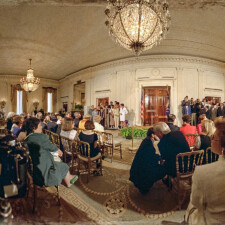 Panoramic images of the White House
