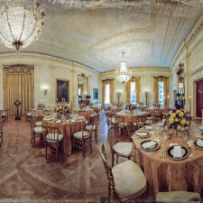 Panoramic images of the White House