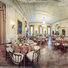 Panoramic images of the White House