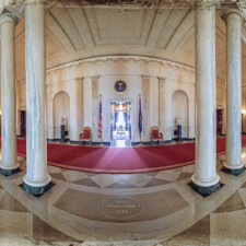 Panoramic images of the White House
