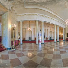 Panoramic images of the White House