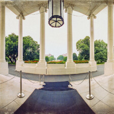 Panoramic images of the White House