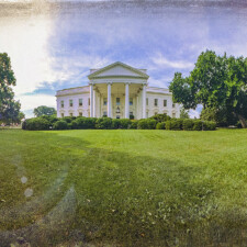 Panoramic images of the White House