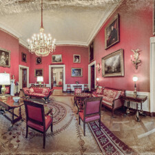 Panoramic images of the White House