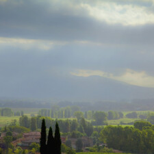 View from Torgiano, Italy
