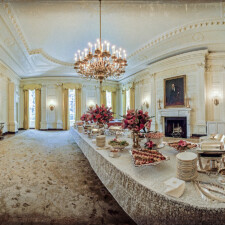 Panoramic images of the White House