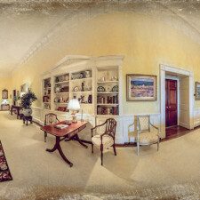 Panoramic images of the White House
